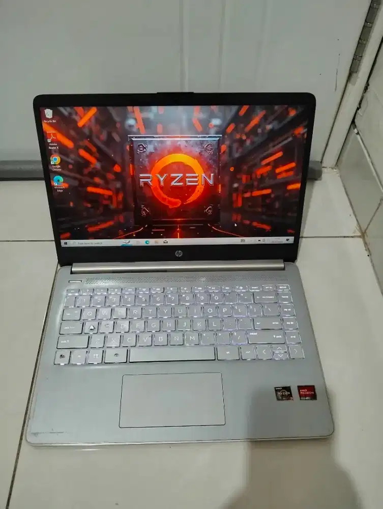 HP 14s Keyboard Backlight Ryzen 16/512gb