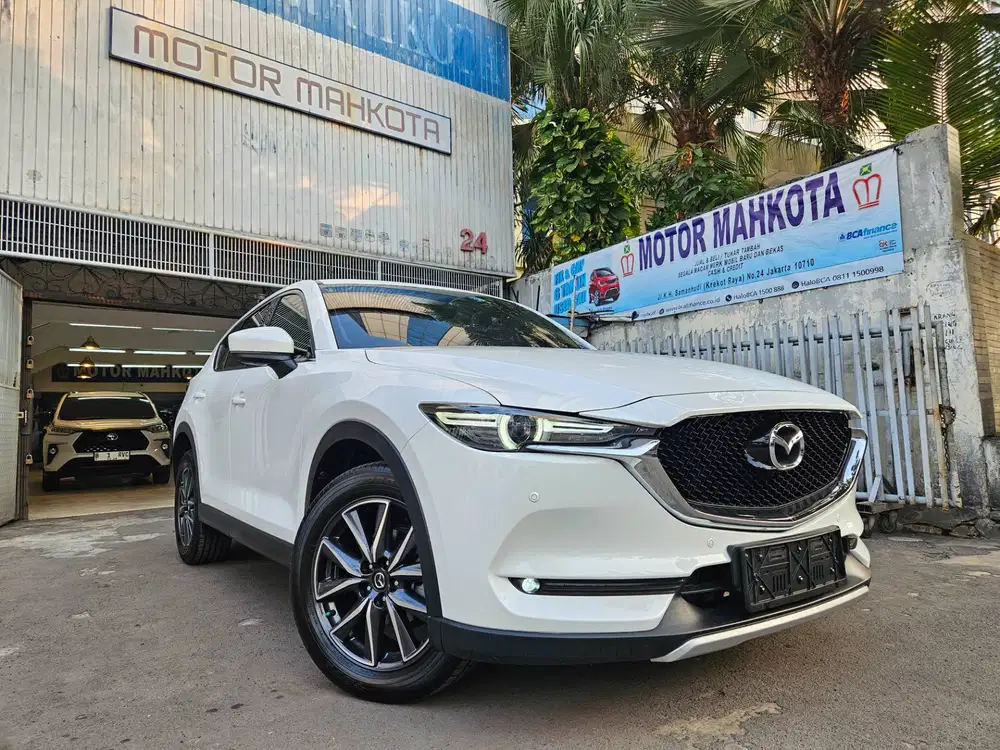 30 rb km Mazda CX 5 2.5 Elite Skyactiv 2018 nik 2017 putih CX5 white