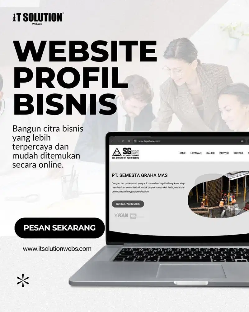 Jasa Pembuatan Website Profil Bisnis Profesional di Denpasar