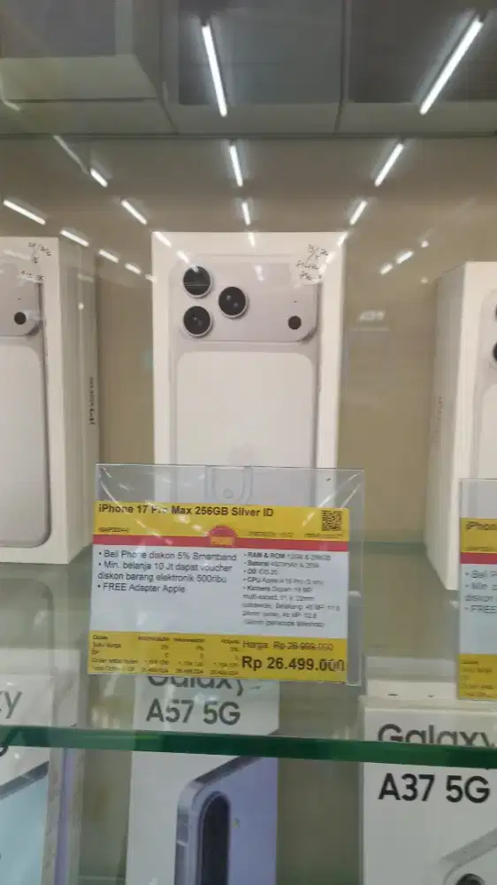 PROMO CICILAN BUNGA 0% HOME CREDIT ( IPHONE 17 PRO MAX 256GB )