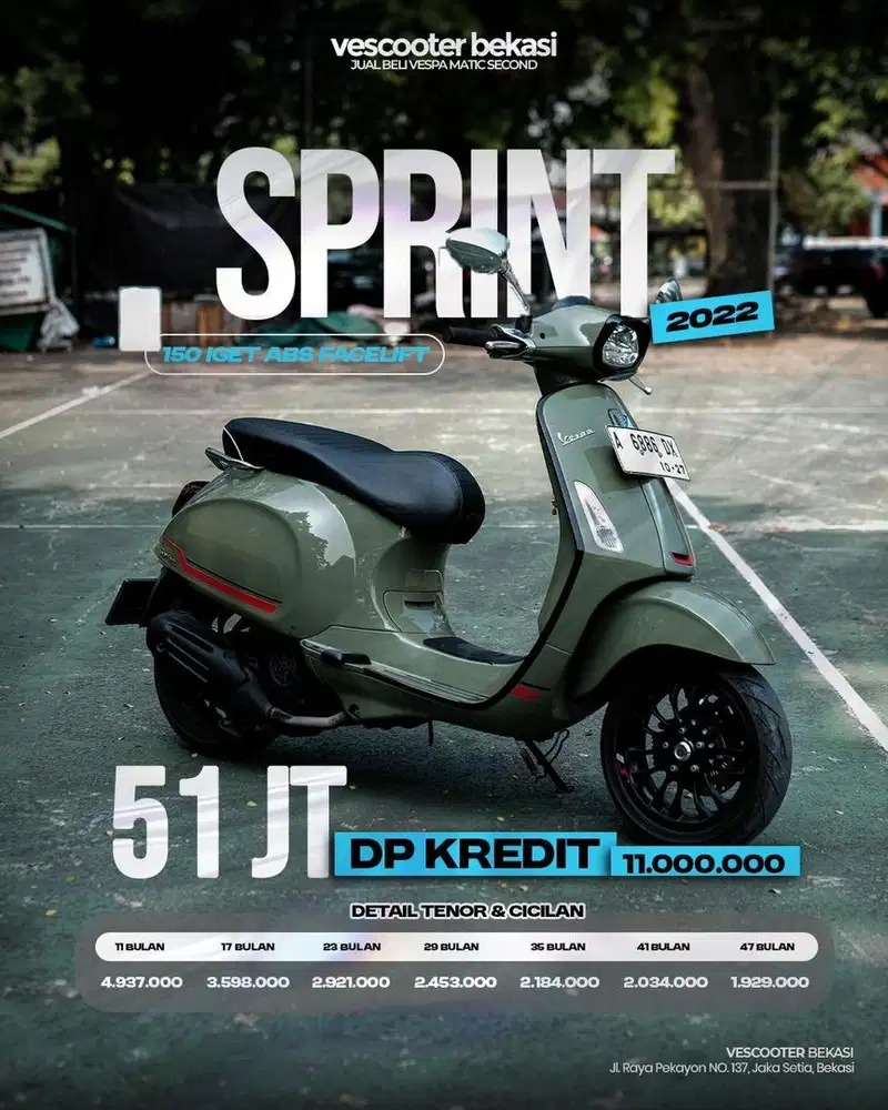 PIAGGIO VESPA MATIC SPRINT S 2022