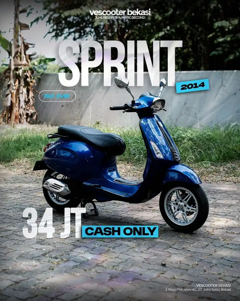 PIAGGIO VESPA MATIC SPRINT 150 3vie 2014