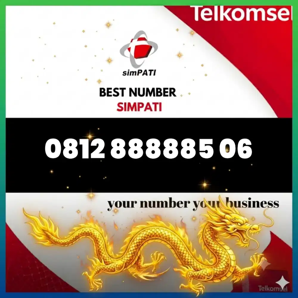 Nomor cantik simpati Telkomsel
