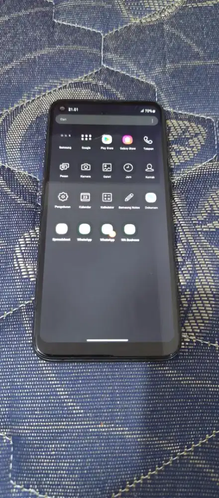 Hp Samsung Galaxy A11 RAM 3GB warna hitam