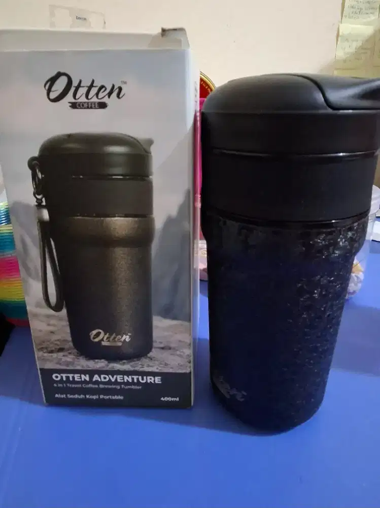 4 in 1 Travel Coffee Brewing Tumbler