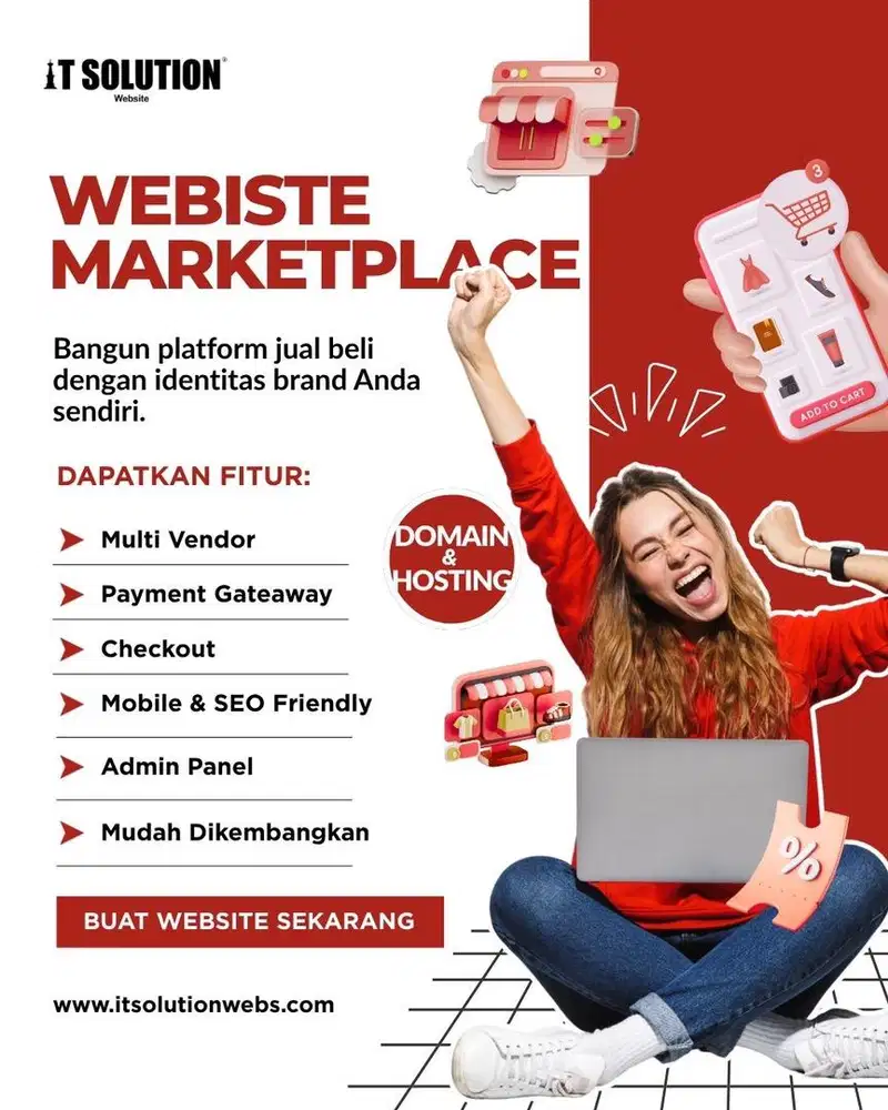Jasa Pembuatan Website Marketplace Profesional di Denpasar