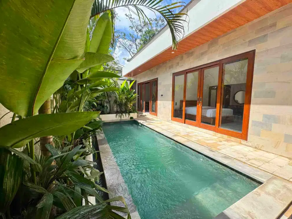 Di jual Vila cantik  ready private pool lokasi dekat tempat wisata Ubud