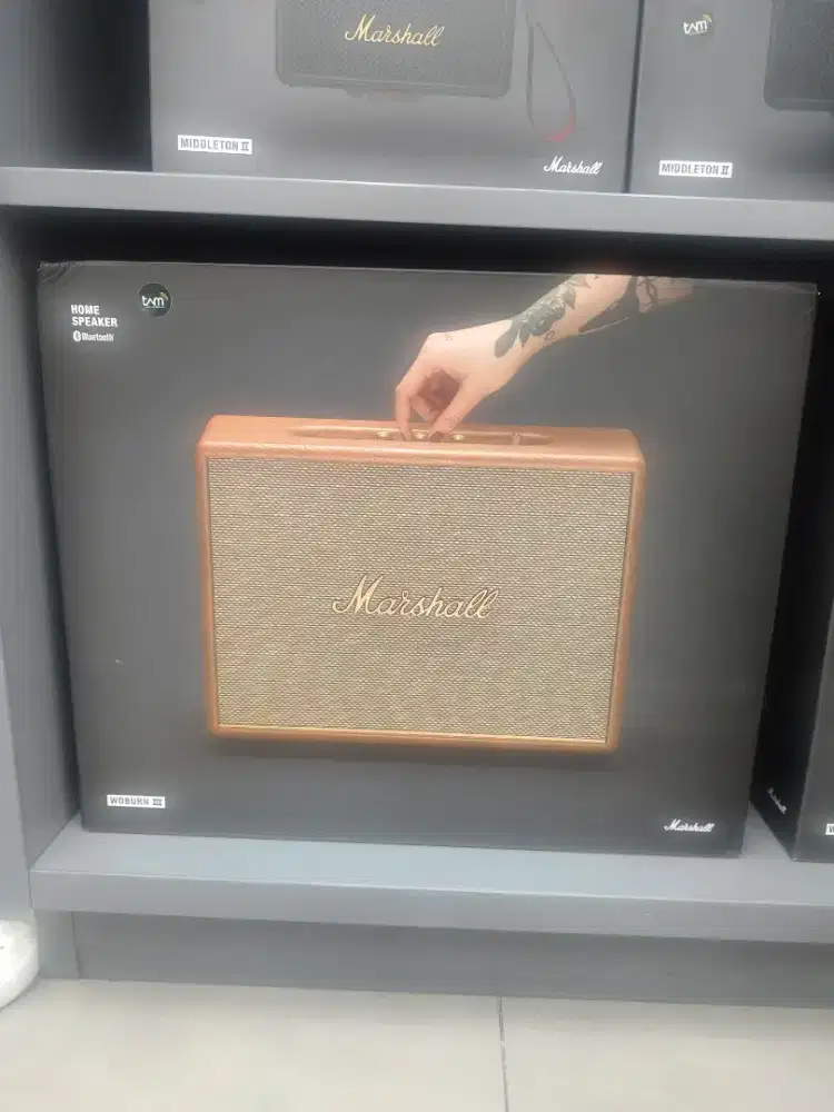 Marshall Woburn III Bluetooth Speaker - Brown