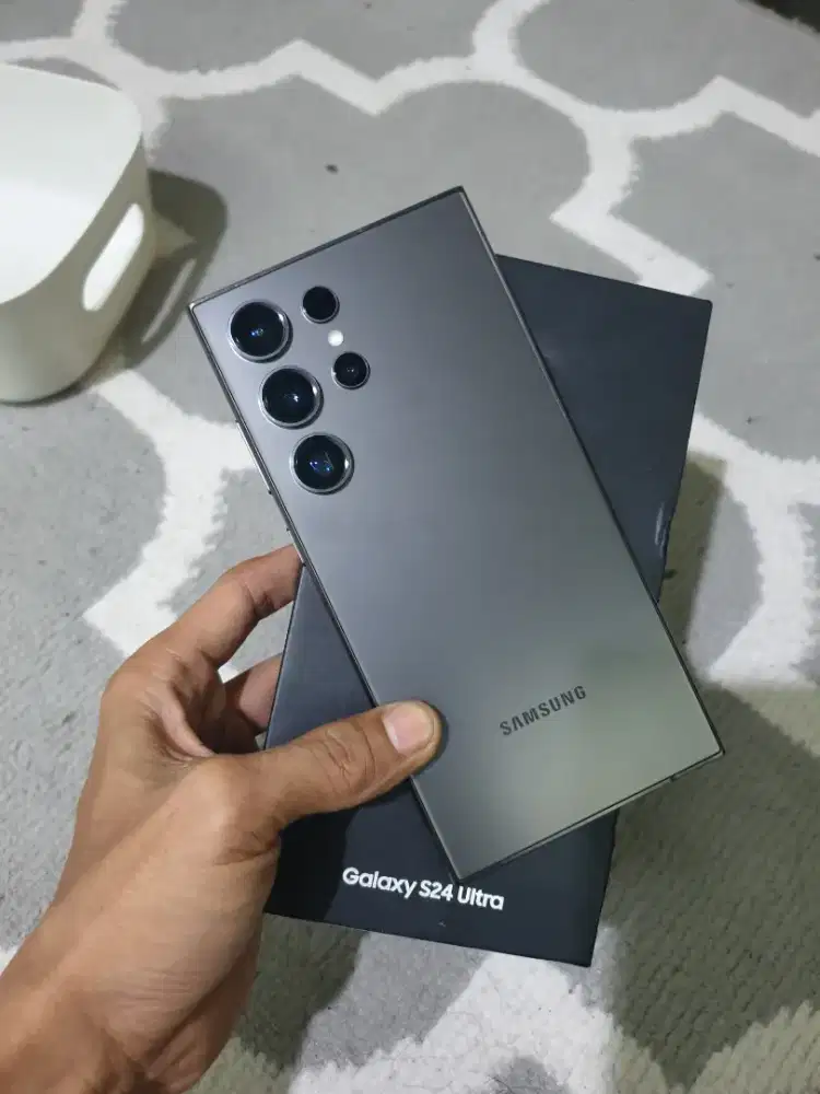 Samsung s24 ultra 12/256gb fullset resmi