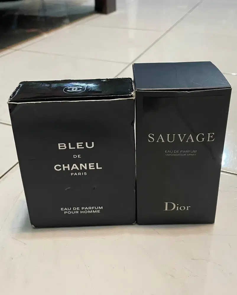 Parfum Bleu De Chanel EDP & Dior Sauvage EDP