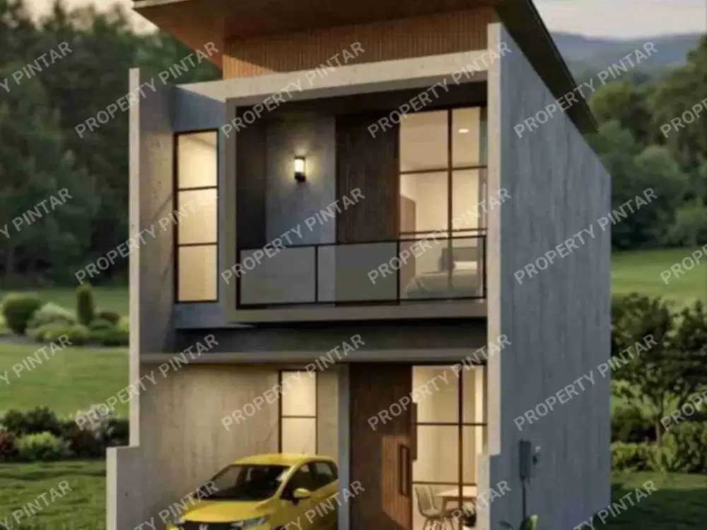 DI JUAL RUMAH BARU SEDANG TARAP BANGUN 2 LANTAI AKSES MOBIL SELANGKAH KE RAYA CONDET JAKTIM