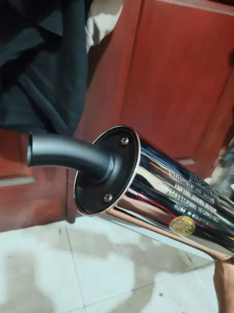 Knalpot ahm satria hiu/lumba original
