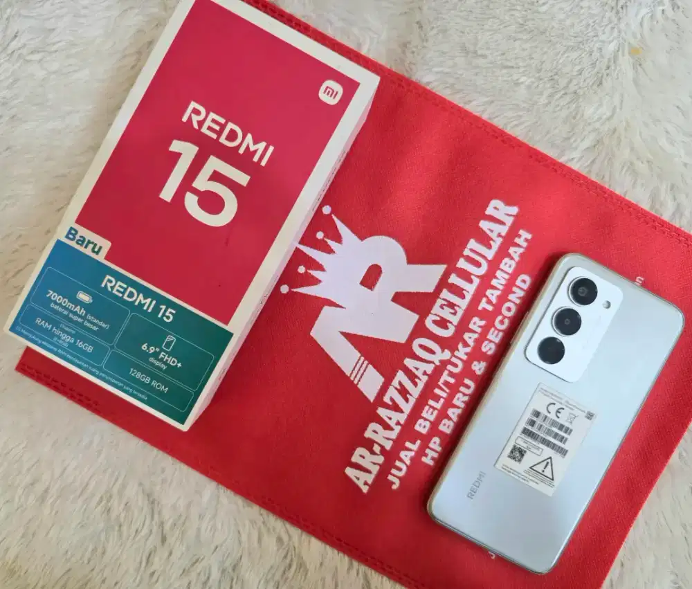 Xiaomi REDMI 15 8/128 BATERAI 7000 mah