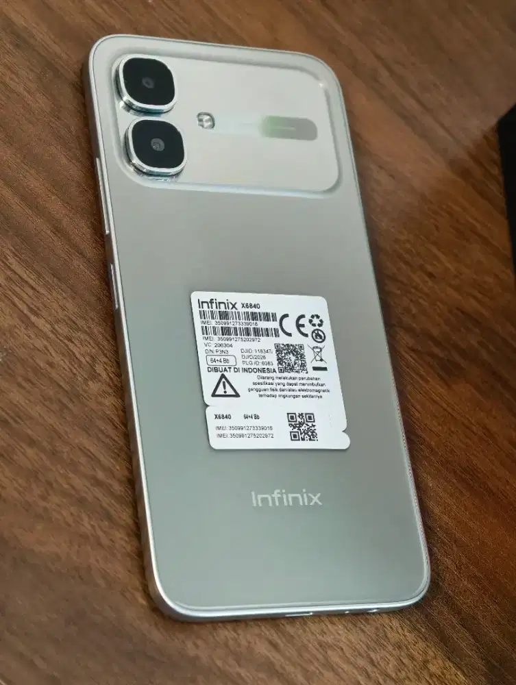 Infinix smart 20 4/64 second resmi