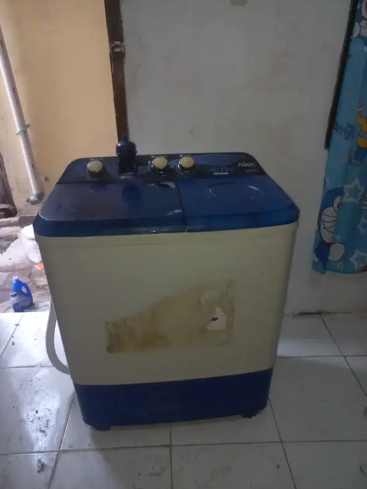 Mc aqua sanyo 8 kg 2 tabung normal semua