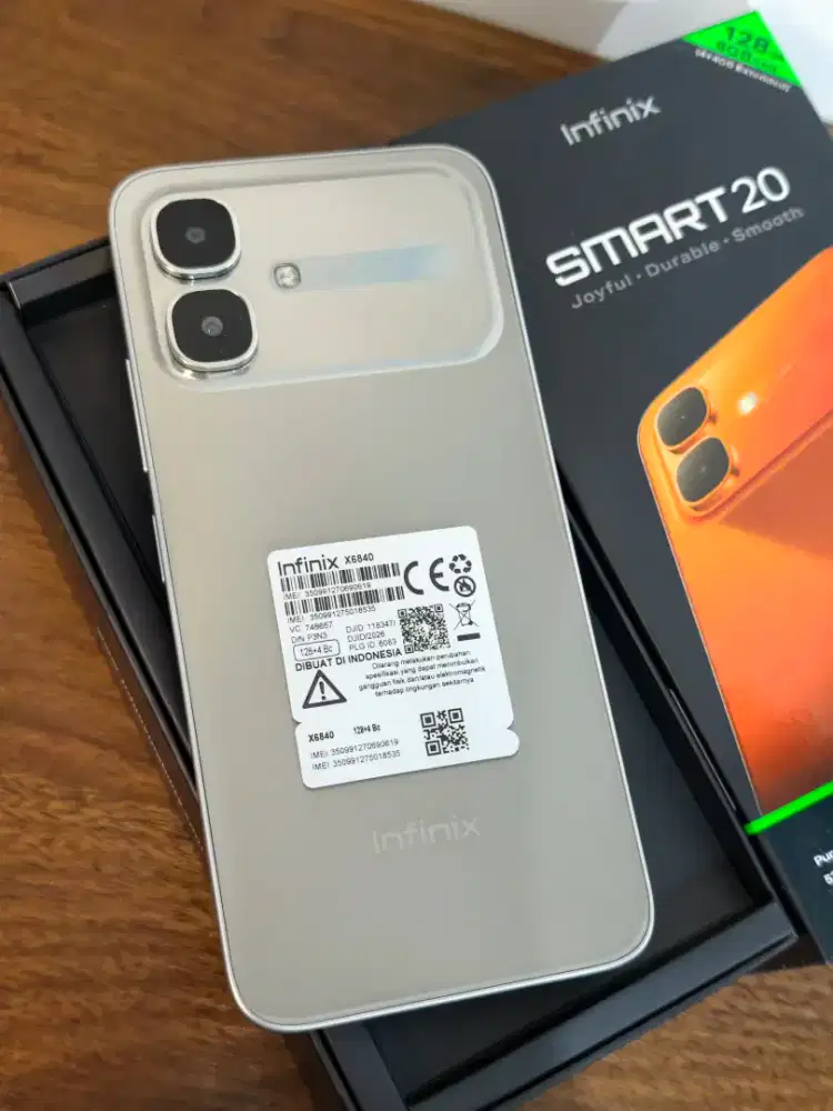 Infinix smart 20 4/128 second resmi garansi