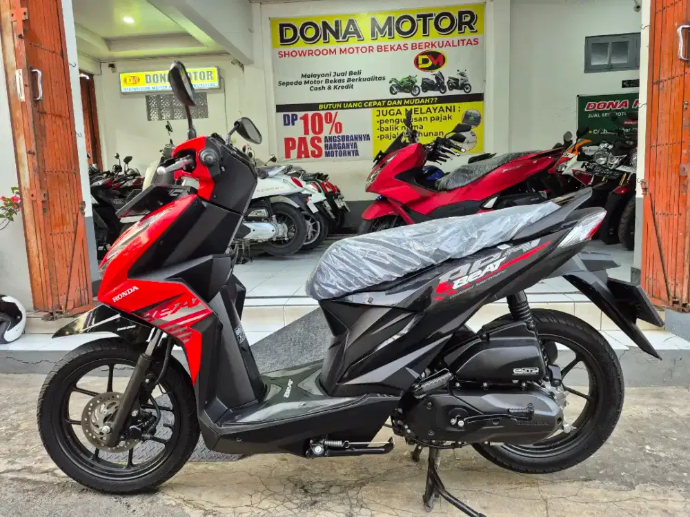 Honda Beat CBS ‼️ , TH 2023 , Merah hitam