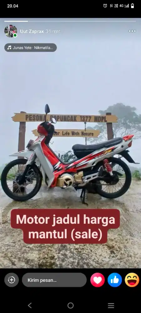 Motor jadul rs boleh diadu