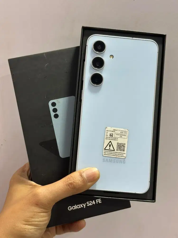 Samsung S24 Fe 8/128Gb ex Resmi SEIN Full Ori Like New