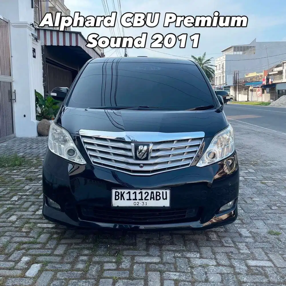Toyota Alphard 2011 Bensin