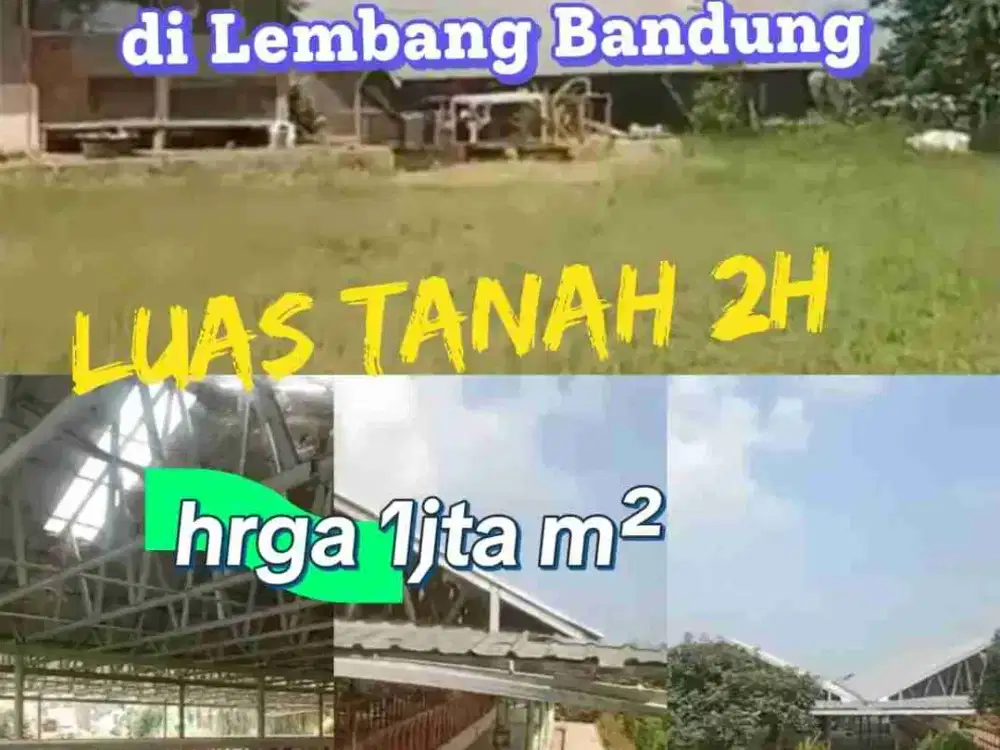 jual tanah murah di Lembang