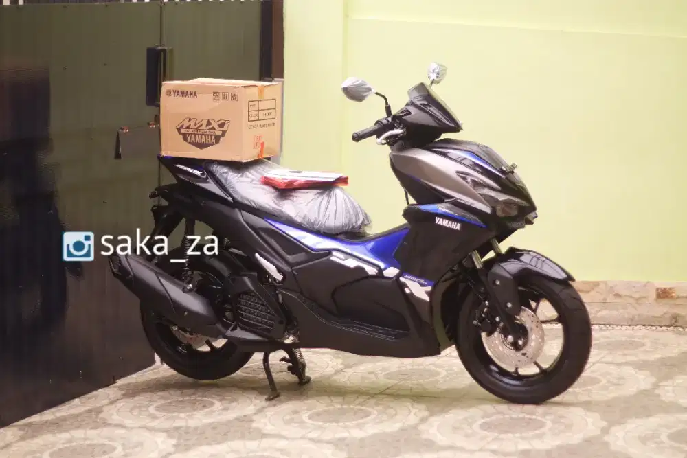 ( KM NOL , Masih Baru ) Yamaha Aerox Alpha 2025 , aerox 2025 pajak on