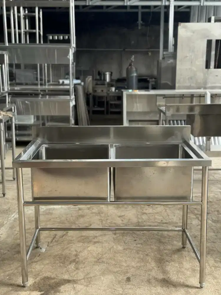 Sink 2 lubang 120x70x85