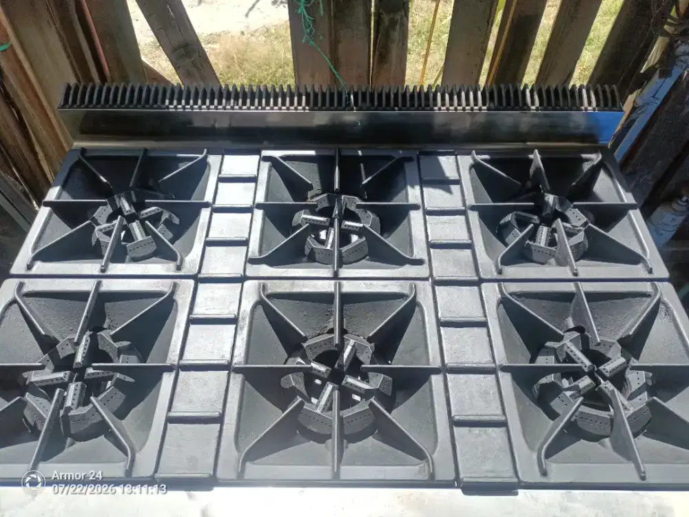 Kompo stove dan oven 6 tungku
