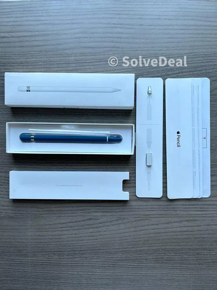 Apple Pencil Gen 1 Ibox Original Mulus Bonus Case Support Ipad 11