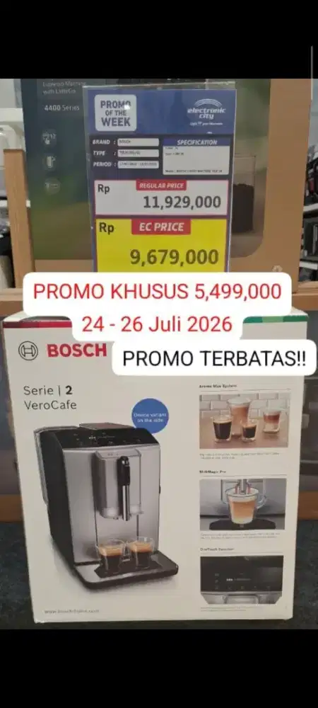 Dijual mesin kopi stok baru (limited kuota)