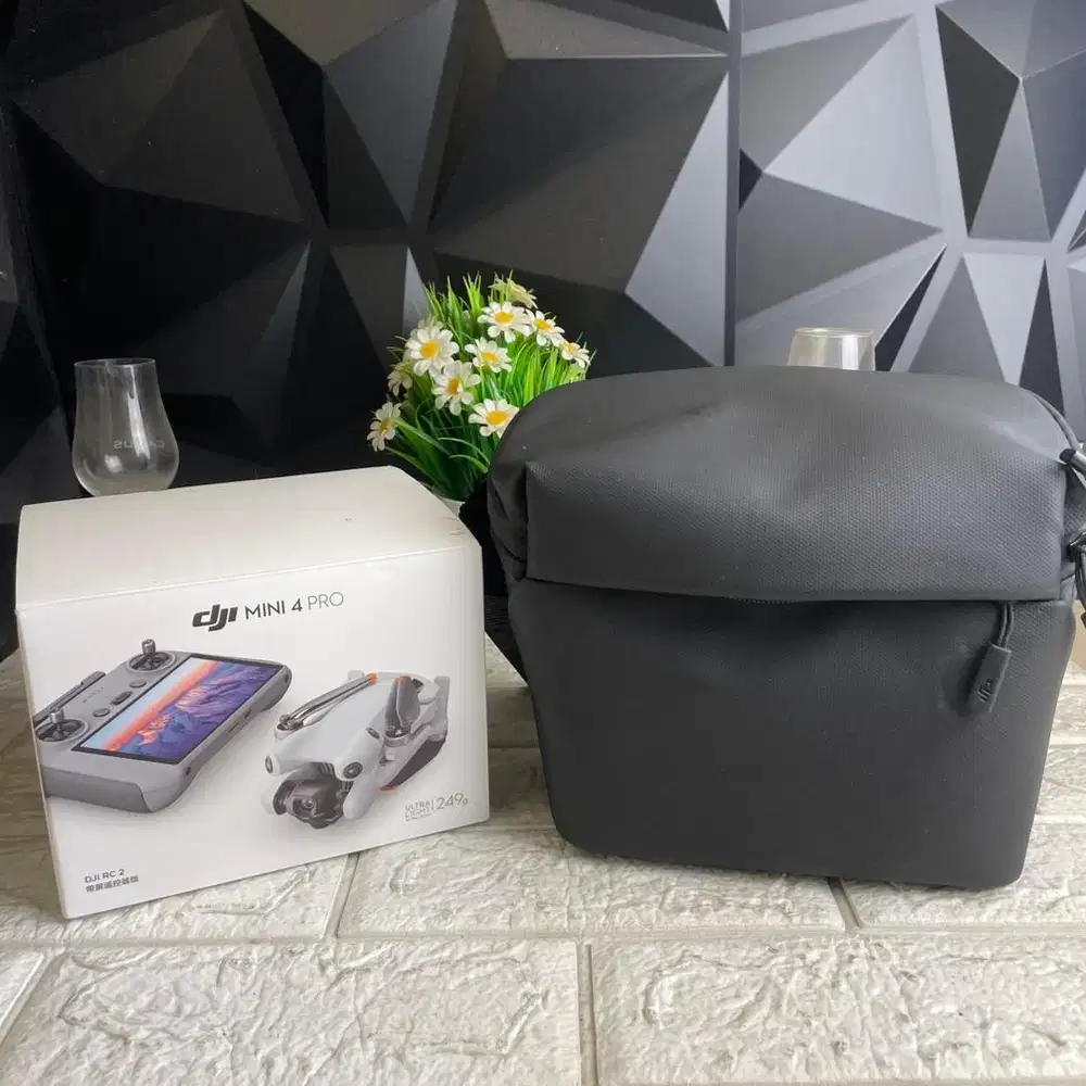Drone Dji mini 4 pro RC 2 Like new jarang pakai Resmi Murah bisa COD