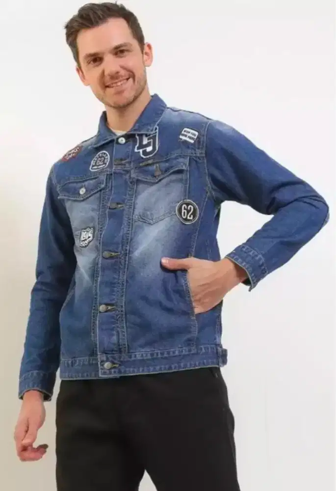 Jaket Denim Lois Original