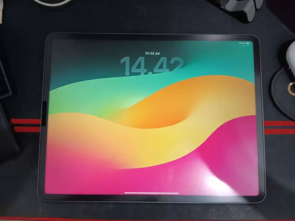 Second Ipad pro M1 12.9 128GB Wifi Only space grey apple pencil 2