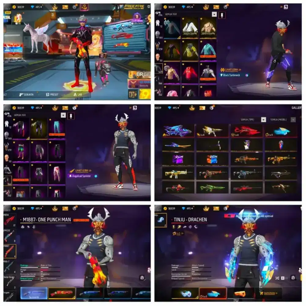 Jual Akun FF sultan termurah 100% Asli Real Amanah & Tepercaya