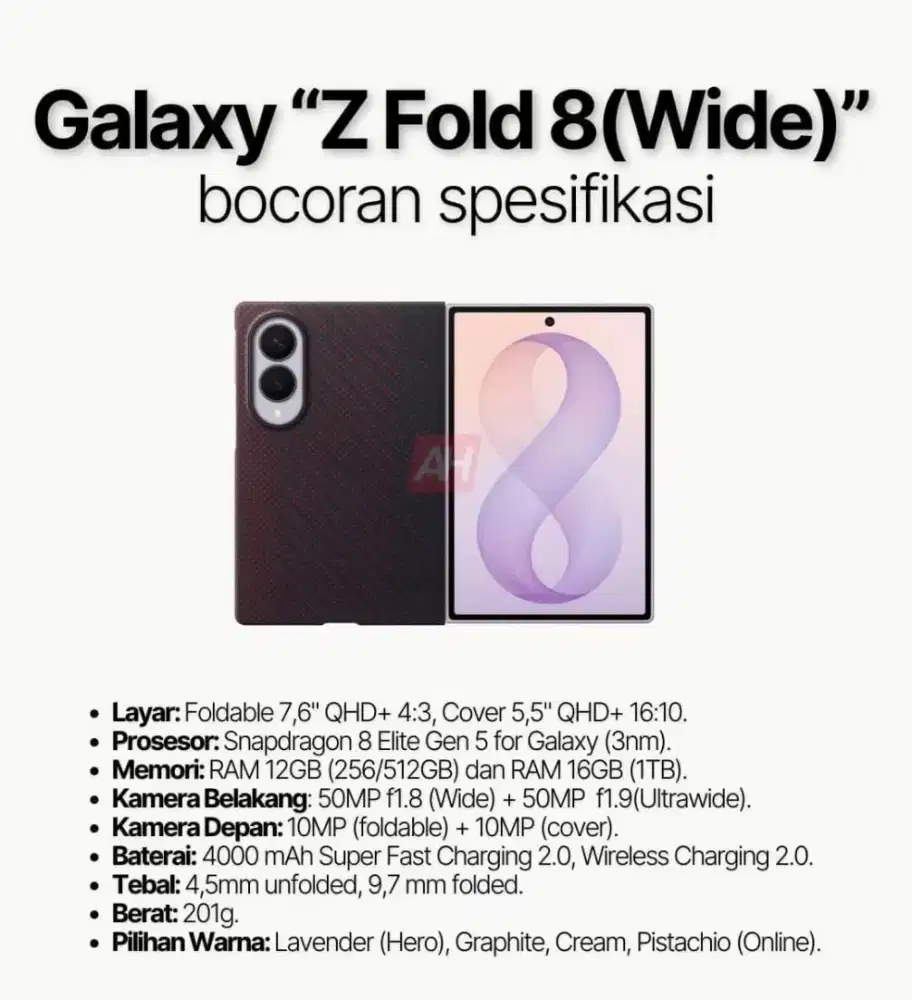 PRE ORDER FOLD8