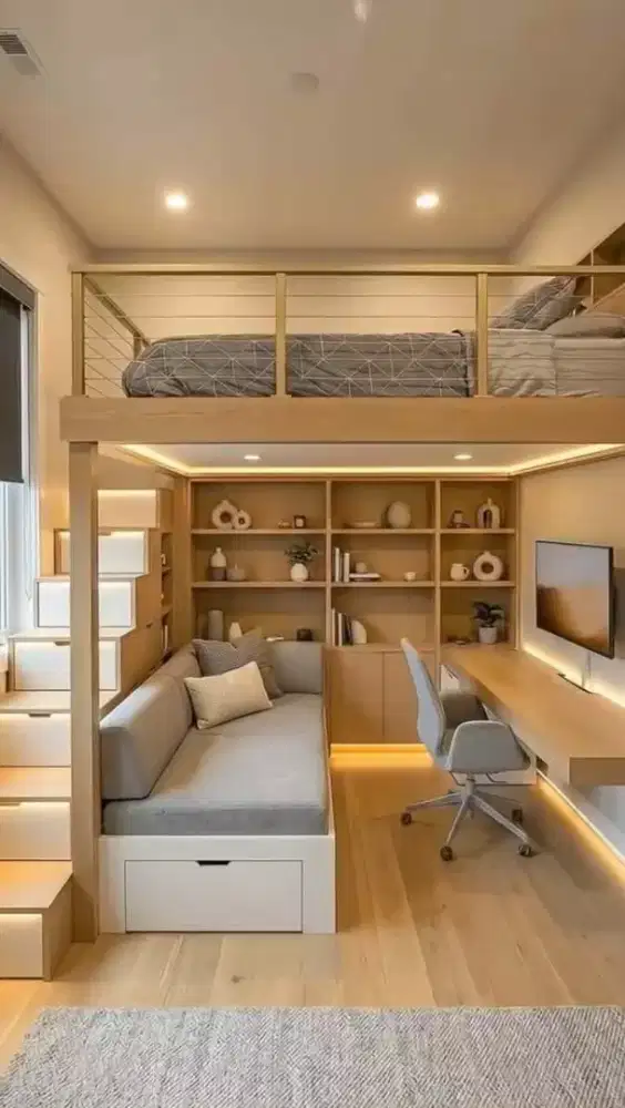 Mezzanine indoor