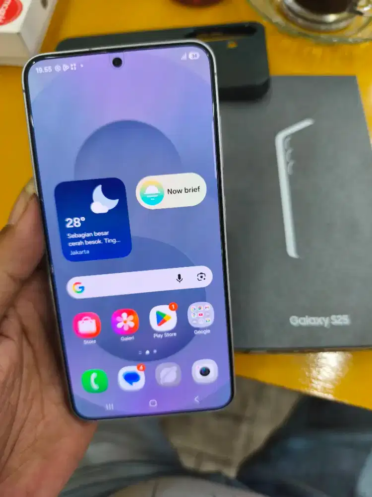 Galaxy s25 besic 12/512 gb sein resmi