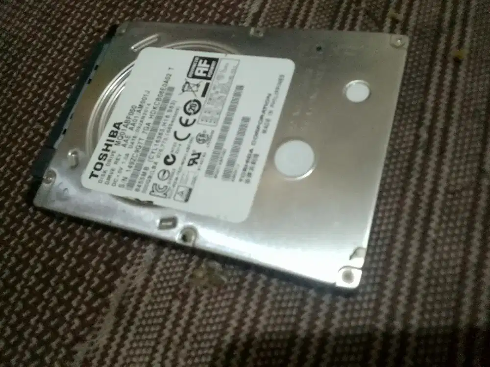 harddisk laptop toshiba 500 gb