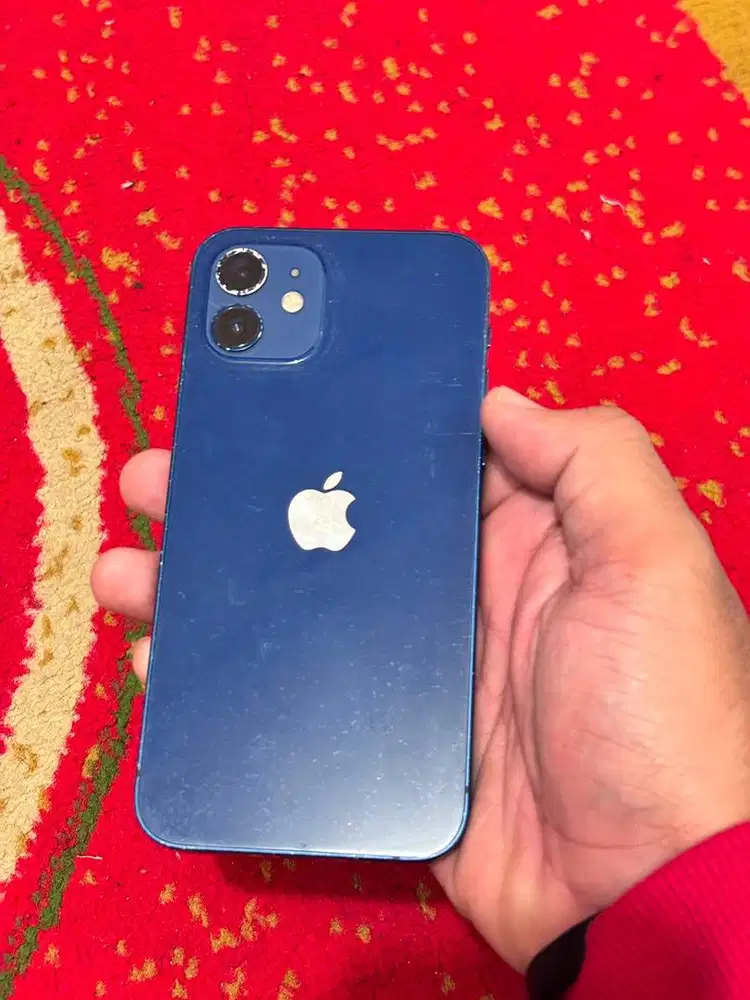 dijual iphone 12 blue 128 gb