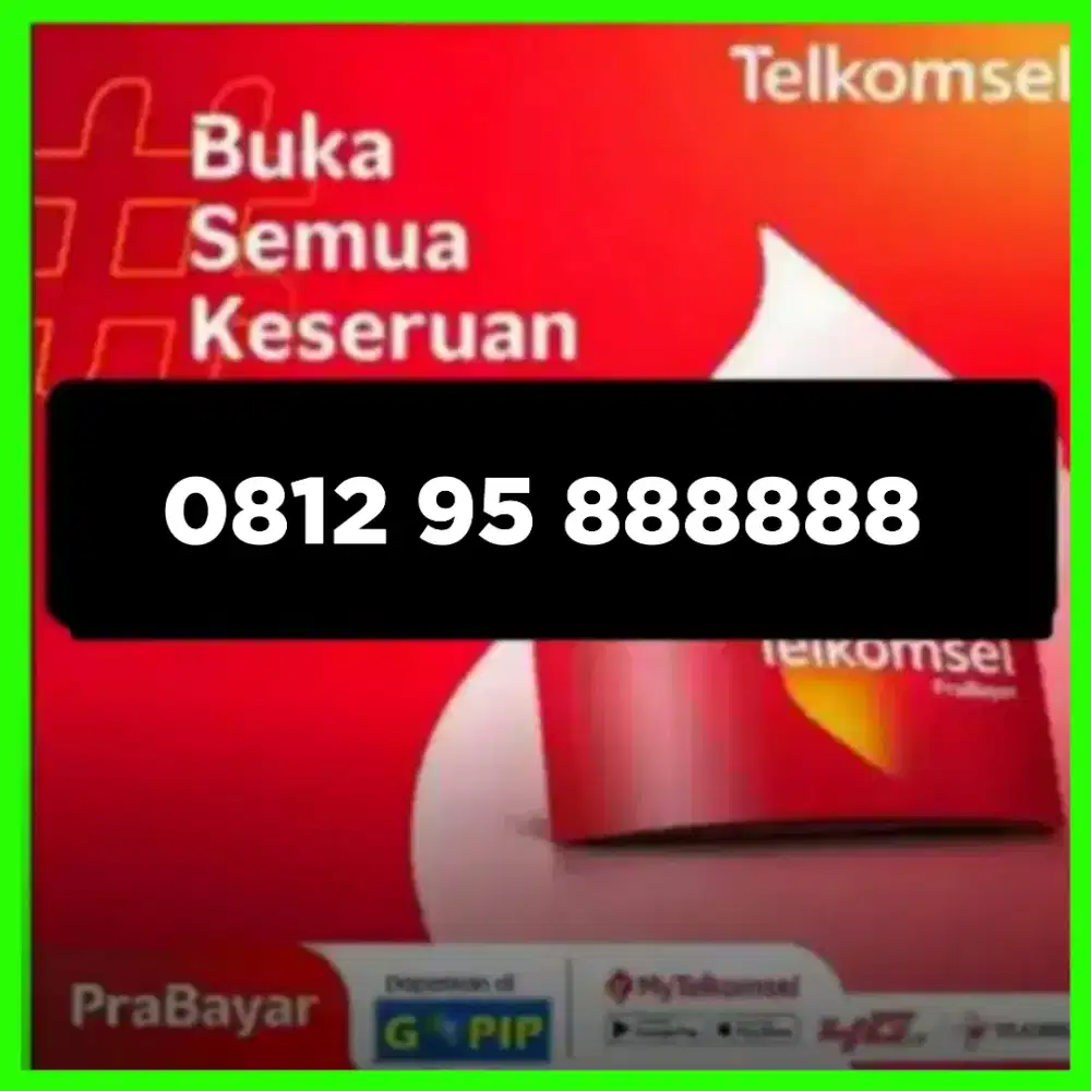 Nomor cantik simpati Telkomsel super