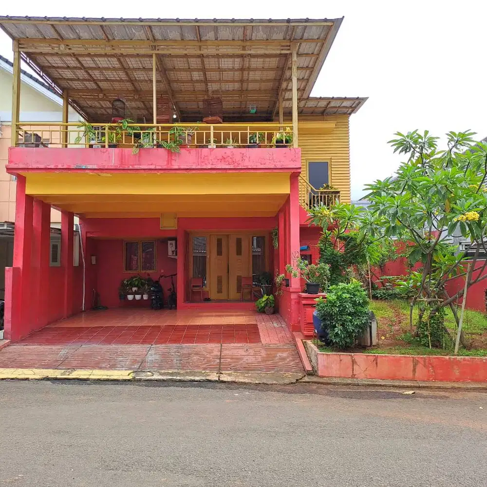 rumah mewah di lingkungan elit