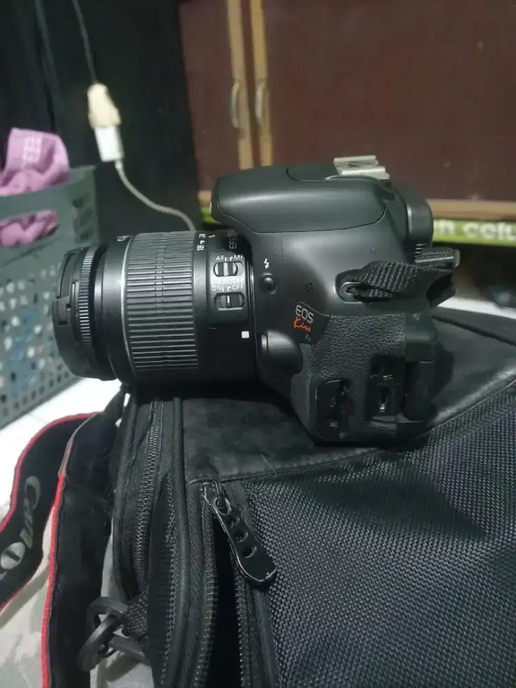 Jual Canon EOS Kiss X5 Full set