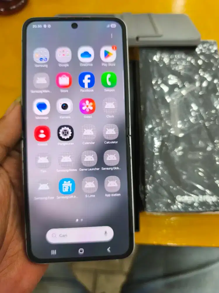Galaxy z flip 6 sein resmi 12/256 gb silver