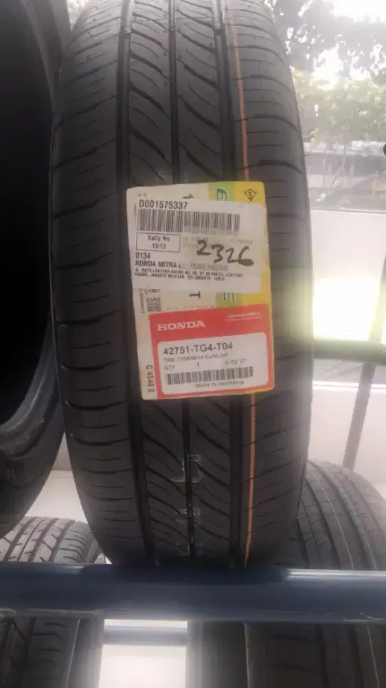 DIJUAL MURAH BAN BARU BRIO SATYA MEREK DUNLOP SIZE 14