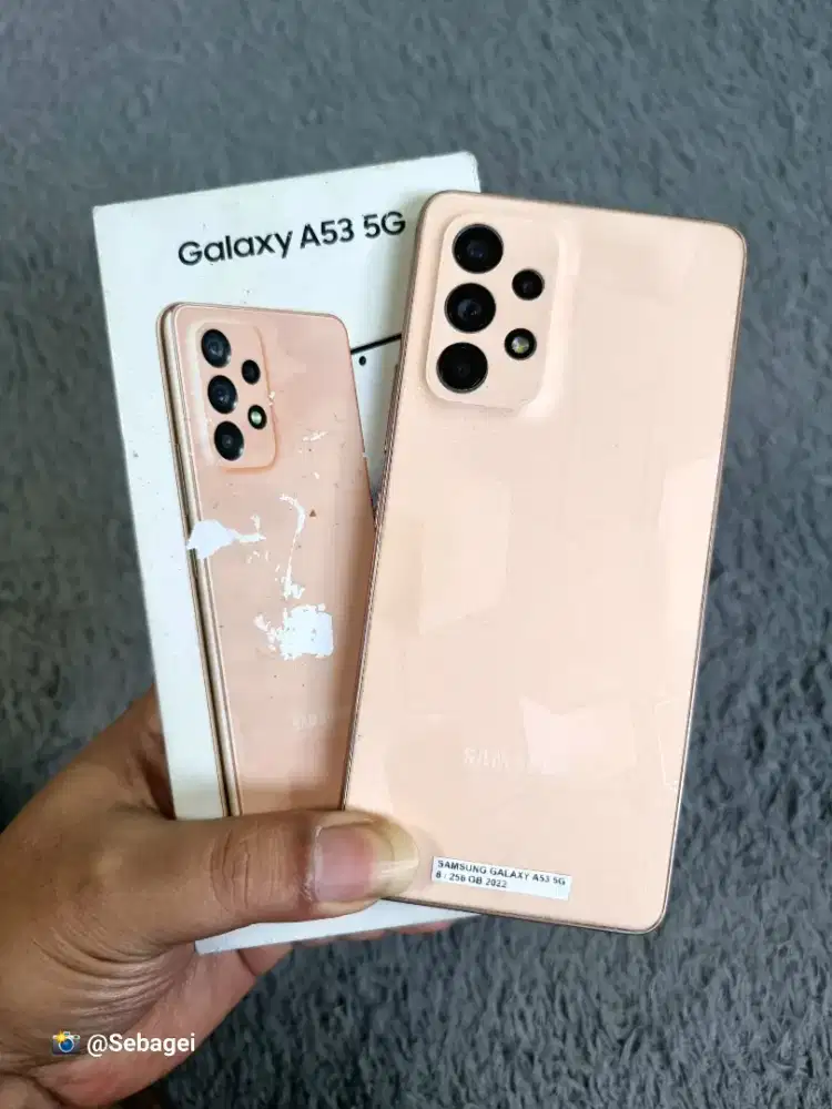 Samsung A53 5G NFC 16GB 8+8/256GB Murah Siap Pakai (Lokasi Cicaheum)