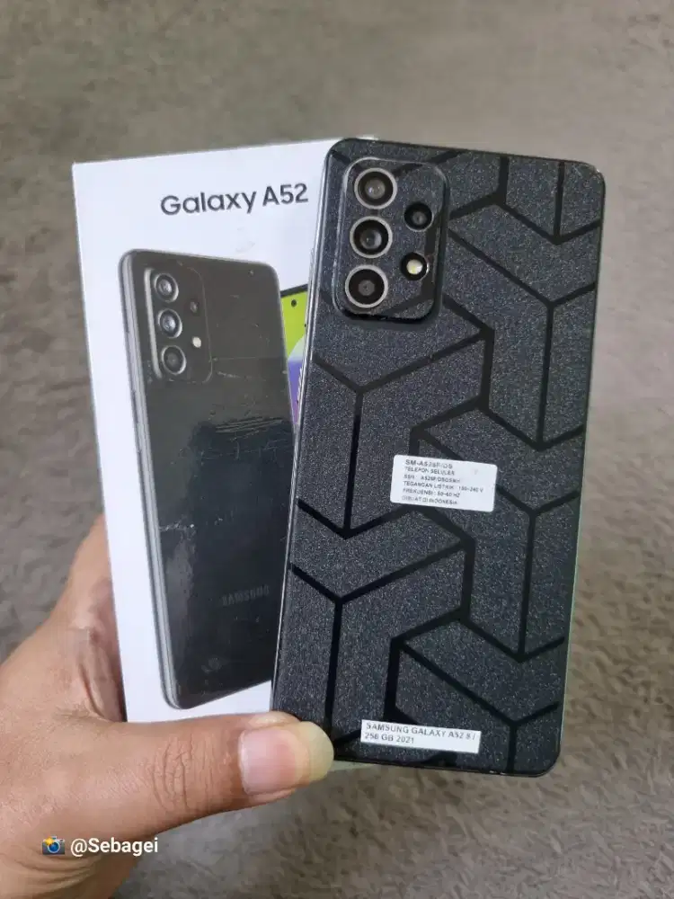 Samsung A52 NFC 16GB 8+8/256GB Murah Siap Pakai (Lok Cicaheum) Dibaca