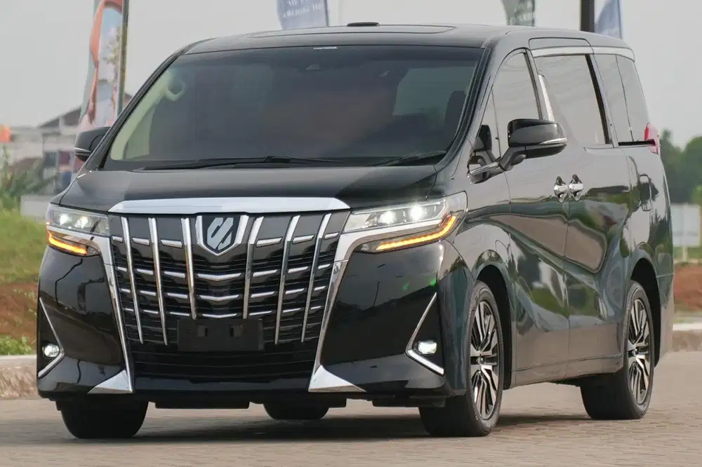 Nyaman ProMax! Toyota Alphard 2.5 G ATPM TSS 2022 Black vellfire