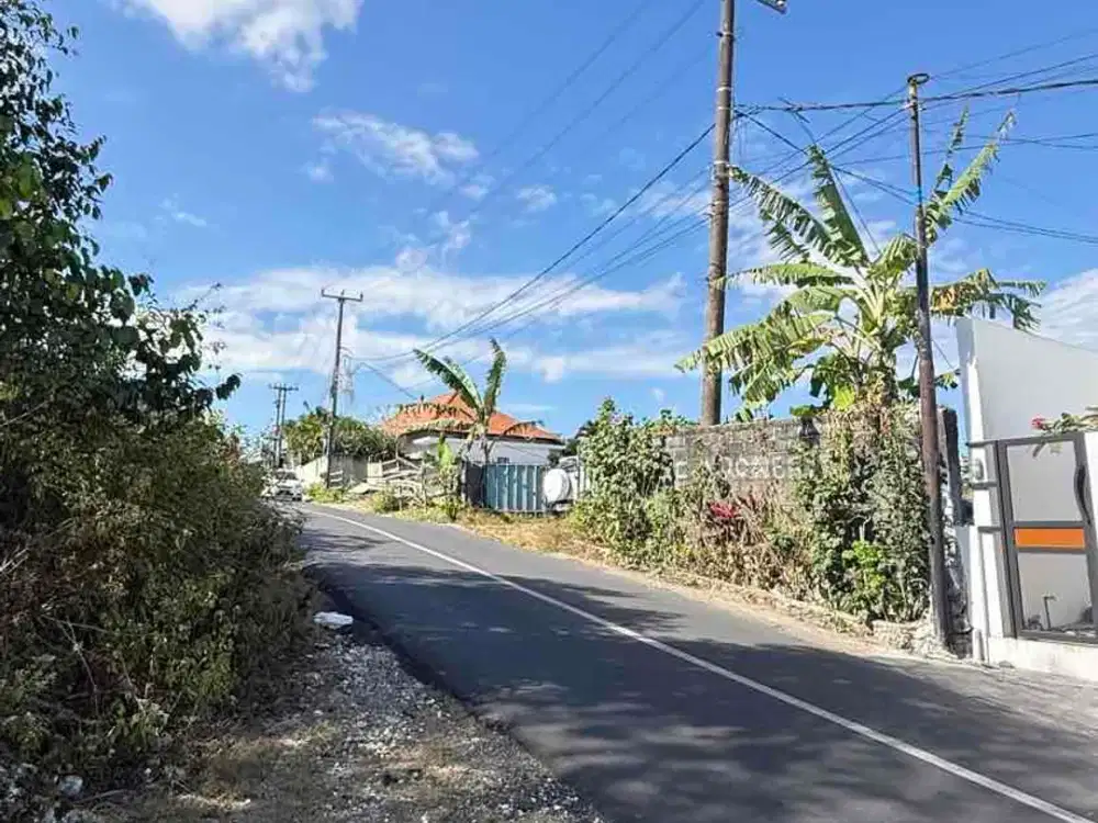 DIJUAL TANAH STRATEGIS DI JALAN UTAMA – JL. MERAK II, UNGASAN, BALI
