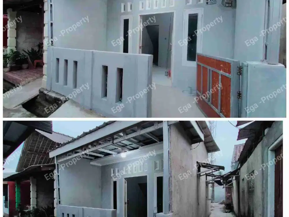 Rumah minimalis harga ekonomis free pagar dan canopi..