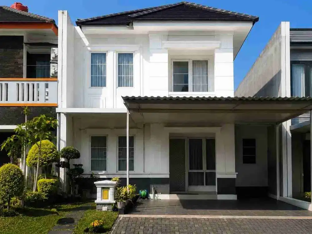 RUMAH DIJUAL KOTA WISATA CIBUBUR 0 KM DARI TOL, MALL TERNAMA, FASILITAS LENGKAP